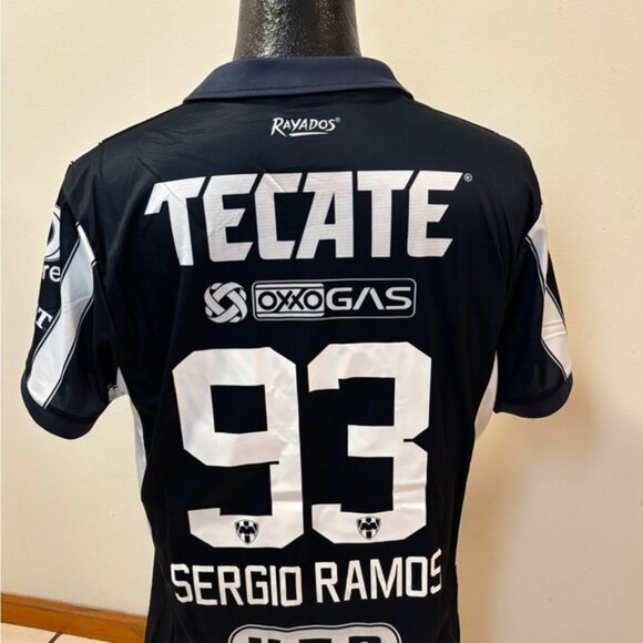 Spain España Monterrey FC Sergio Ramos Jersey # 93 , Unisex - Picture 11 of 16